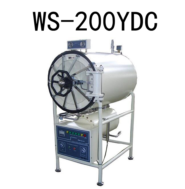 WS-200YDC 200L Drying Function Automatic Control Horizontal Circular Pressure Steam Sterilizer
